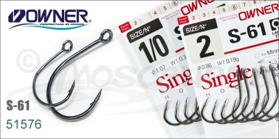 Крючок "OWNER" 51576-1/0 (S-61) 9шт