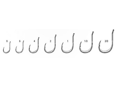 Крючки VMC 7136 BN (9шт) № 1/0