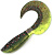 Твистер YAMAN Mermaid Tail, р.3 inch цвет #15 - Violet Lime (уп. 10 шт.)