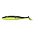 Виброхвост YAMAN PRO Mamura, р.5 inch, цвет #32 - Black Red Flake/Chartreuse (уп. 4 шт.)