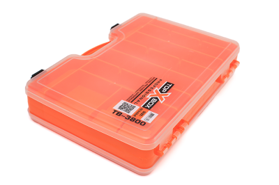 Коробка TOP BOX TB-3800  (30*22*6см), оранжевое основание
