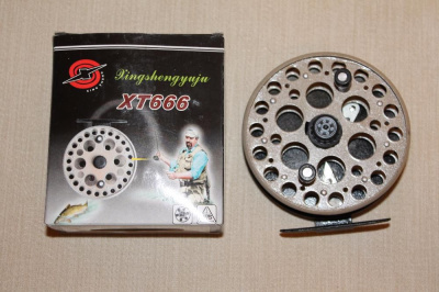 Катушка инерцтонная "XT666" 90мм 2BB (D54)