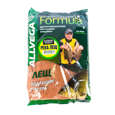 Прикормка "ALLVEGA" Formula River Bream река лещ (корица) 900 гр.