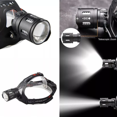 Фонарь налобный P163-P50 аккум. USB
