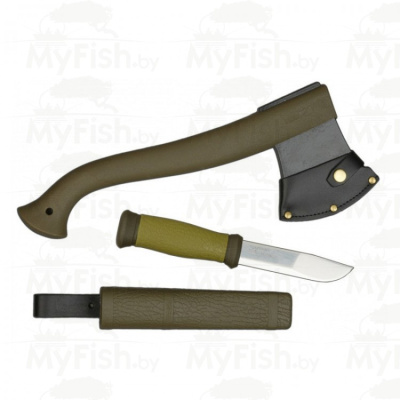 Набор Morakniv Outdoor Kit MG, нож Mora 2000 (Green)+топор