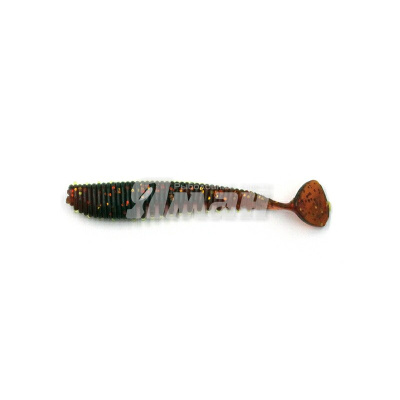 Виброхвост YAMAN PRO Legend Minnow, р.2 inch, цвет #09 - Motor Oil (уп. 6 шт.)
