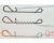 Безузловая застежка Namazu WRAPPING SNAP, цв. BN, р. S, test-4 кг (уп.10 шт)
