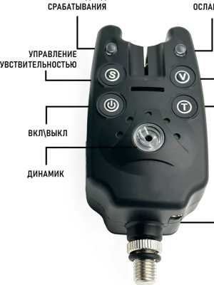 Электронный сигнализатор поклевки VIT-FISHING YL-29 (влагозащищённый)