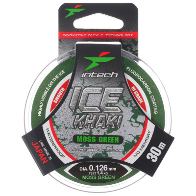 Леска "Intech" Ice Khaki moss green 0.126 30м