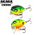 Воблер "Akara" Crook 35F 6г C35F-A68