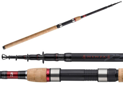 Спиннинг "DAIWA" Ninja-X Tele Spin 2.4м 10-30г 805TMLFS-AR
