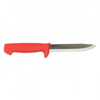 Нож Morakniv Fishing Knife 1030CP 6"/150mm, углеродистая сталь, красная ручка