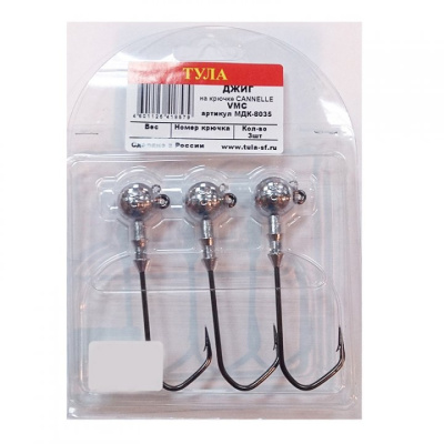 Джиг "Tula-SF" на кр. Cannelle №5 20г 3шт мдк2-5020