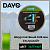 Плетёный шнур DAYO 4X PE Upgrade Nano Braid fluoro-green 100 м 0.06 мм