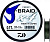 Леска плет. "DAIWA" J-Braid X4 зел. 0.17 135м