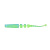 Слаг YAMAN PRO Dasty, р.1,7 inch, цвет #18 - Ice Chartreuse (уп. 10 шт.)