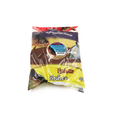 Добавка к прикормке Сухари панировочные КУКУРУЗНЫЕ ваниль 500 гр.