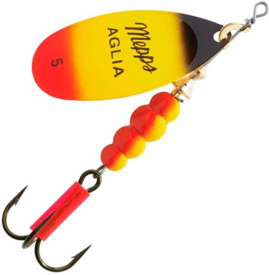 Блесна "MEPPS" Aglia Fluo №5 Furia 13 гр.