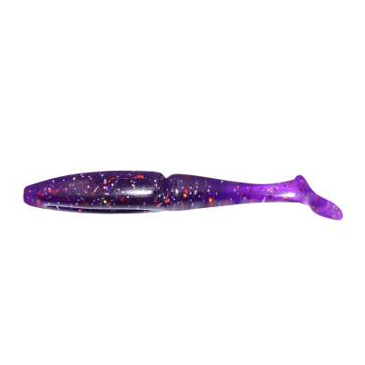 Виброхвост YAMAN PRO Mamura, р.4 inch, цвет #08 - Violet (уп.5 шт)