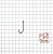 Крючок KOI "ROACH 2BH", размер 10 (INT), цвет BN (10 шт.)