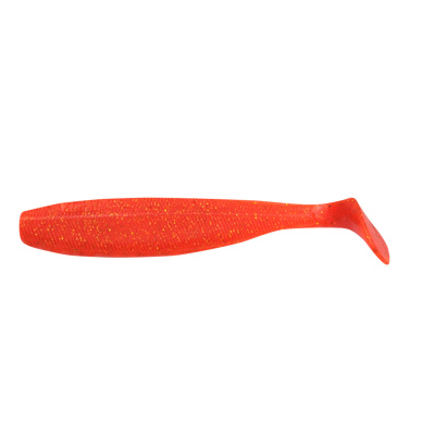 Виброхвост YAMAN PRO Sharky Shad, р.4,5 inch, цвет #03 - Carrot gold flake (уп 5 шт.)
