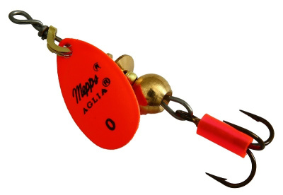 Блесна "MEPPS" Aglia Fluo №0 OR 2.5 гр.