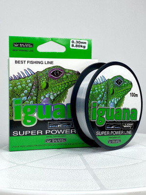 Леска "BALSAX" Iguana box 0.30 100 м. прозрачная
