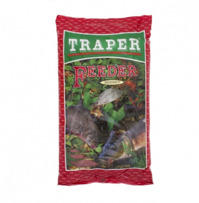 Прикормка "TRAPER" Фидер красный 1кг 00024(461262)