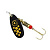 Блесна "MEPPS" Comet Black Fury №4 Jaune/Yellow BL 8 гр.