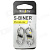 Карабин металлический NiteIze S-Biner MicroLock, 2 шт., стальной