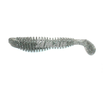 Виброхвост YAMAN Flatter Shad, р.5 inch, цвет #13 - Chrome (уп. 4 шт.)