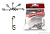Безузловая застежка Namazu WRAPPING SNAP, цв. BN, р. M, test-8 кг (уп.10 шт)