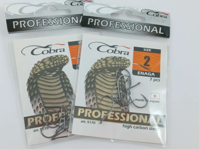 Крючки Cobra Professional ENAGA 5170 №9 (10 шт.)