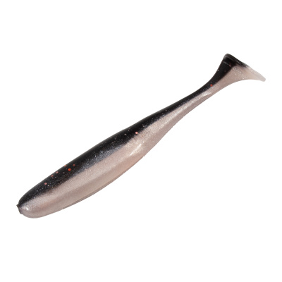Виброхвост YAMAN PRO Plum Blossom, р.5 inch, цвет #34 - Black Red Flake/Pearl (уп. 5 шт.)