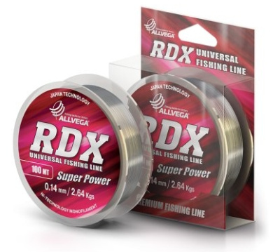 Леска "ALLVEGA" RDX universal 0.35 100м