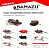 Мышь-незацепляйка Namazu MOUSE с лепестками, 76 мм, 26 г, цв.18, двойник YR Hooks (BN) #2/0